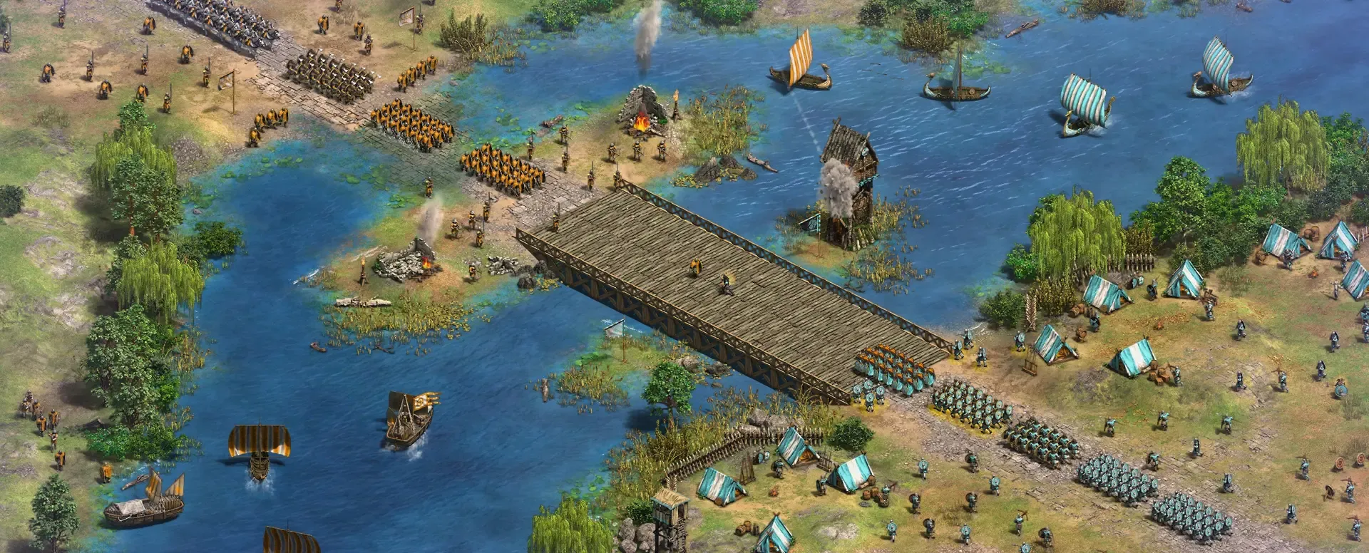 Vikingler ve Saksonlar Stamford Köprüsü'nde