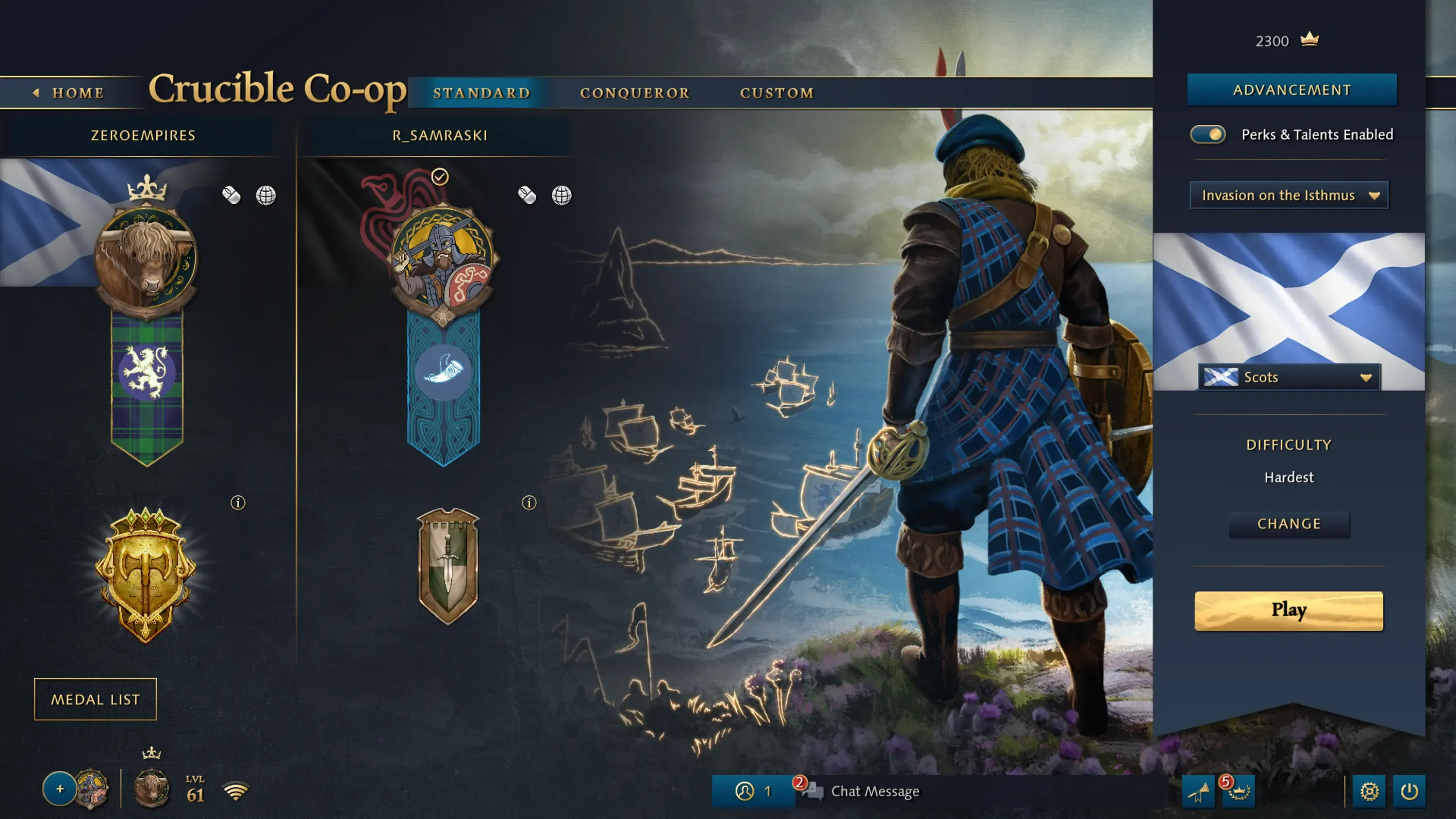 The Crucible co-op modu